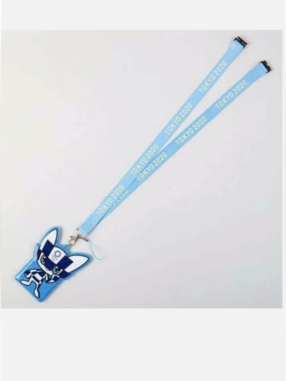 Tokyo 2020 Olympic limited mascot pass case neck strap Japan/ lanyard